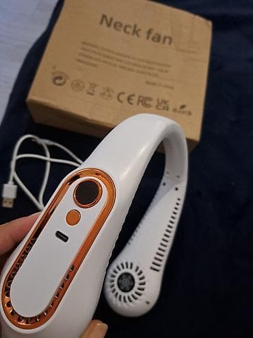 Elektronika: Boyundan taxılan portativ ventilyator - Ergonomik U‑şəkilli dizayn — 4