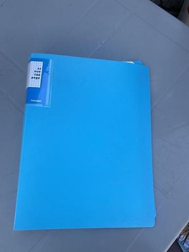 Канцтовары: A4 ölçülü sənəd qovluğu – Clear Book (Tranbo) - Format: A4 - Səhifə — 1