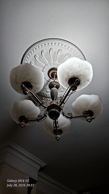 Çılçıraq, 6 lampa, Şüşə lalafo.az -da Çılçıraq, 6 lampa, Şüşə