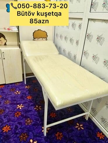 xirdalanda masaj edirem: Yeni, Kosmetoloji kuşetka, Qatlanmayan, rəng - Ağ — 5