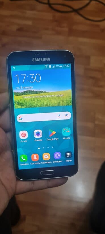 Mətbəx texnikası: Samsung Galaxy S5 Duos, 16 GB, rəng - Qara, Sensor, Barmaq izi, İki sim kartlı — 1