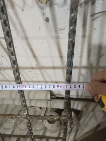 Təmir və tikinti: Dəmir pəncərə qəfəsi / barmaqlıq - Material: qalın, relyefli — 2