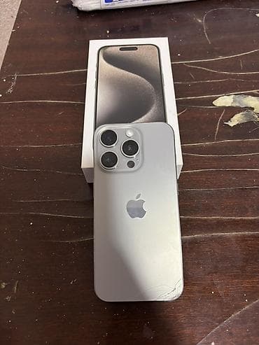 iphone 11 2el: IPhone 15 Pro, White Titanium, Face ID — 3