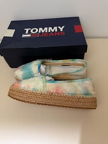cins tulumlar: Tommy Jeans qadın espadril ayaqqabıları 39 ölçüdür. Yeni kimidir - — 4