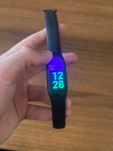 Eynəklər: Smart qolbaq, Xiaomi, Sensor ekran, rəng - Qara — 1