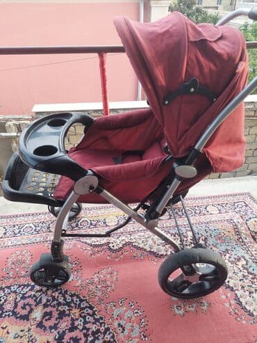 купить детскую коляску бу: Klassik gəzinti arabası, İşlənmiş, Cins: Qız, Ünvandan götürmə — 2