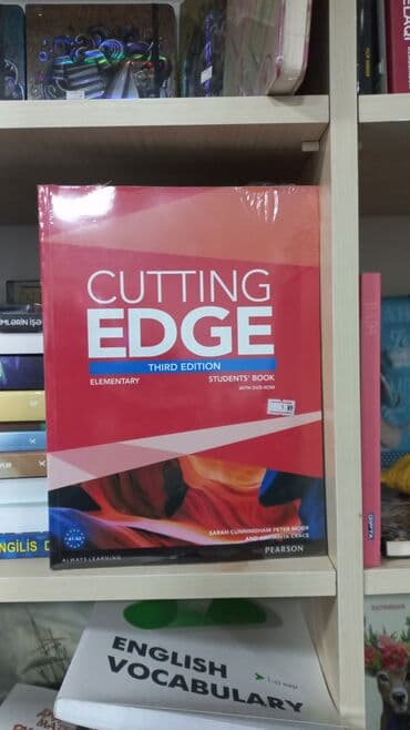 CUTTING EDGE SALAM ŞƏKİLDƏ GÖRDÜYÜNÜZ KİTABI ƏLDƏ ETMƏK ÜÇÜN