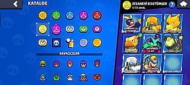 dj controller: Brawl Stars hesabı – zəngin kostyum və resurs kolleksiyası Endirimde — 2