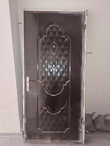 Ворота и комплектующие: Təcili satılır 205*100 dəmir qapı Ünvan Həzi Aslanov qiymətdə — 1