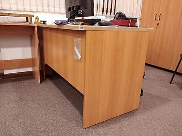 Ofis masaları: İşlənmiş, İşçi üçün, Dördbucaq masa — 10