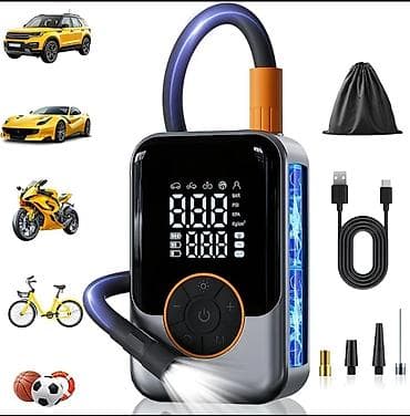 uni z: Ağıllı portativ hava kompressoru – çoxfunksiyalı nasos - Maks — 7