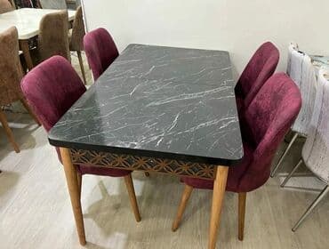 kuxna stol: 🇹🇷Türk istehsalı Möhtəşəm ✨✨ Kuxna üçün stol stul dəsti 4 stul 1 — 1
