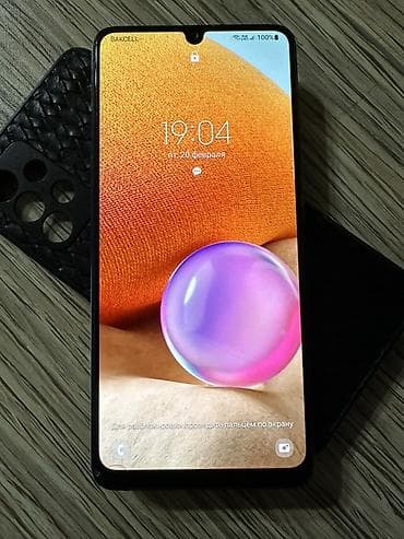 galaksi electronics: Samsung Galaxy A32, rəng - Mavi, Qırıq — 1