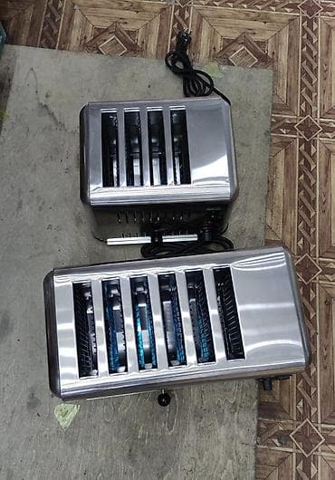 tost coreyi: Toster 🟣 6 çörək ve 4 çörək Professional model Restoran ev fərq etməz — 9