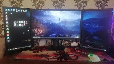 rx 470 8 gb: Üç monitorlu oyun/ofis kompüter sistemi Xüsusiyyətlər: - Sistem — 2