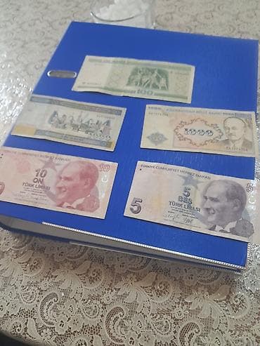 kohnə pulların alışı: Barter dolar bele denesi 1 manatdı Numizmatika üçün kağız pul dəsti - — 1