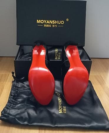 bemsa ayaqqabı: Tuflilər, Ölçü: 38, rəng - Qara, Yeni — 4