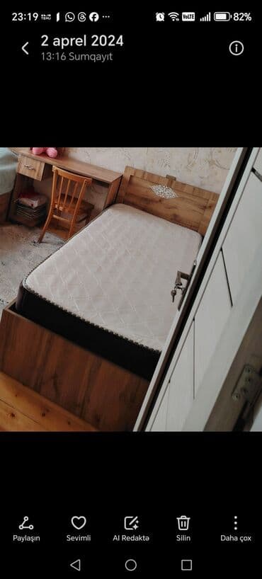 Oğlan və qız üçün, İşlənmiş, Çarpayı