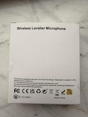 gpd win: 🎤 Wireless Lavalier microphone/ simsiz mikrofon (iPhone üçün) – Yeni — 7