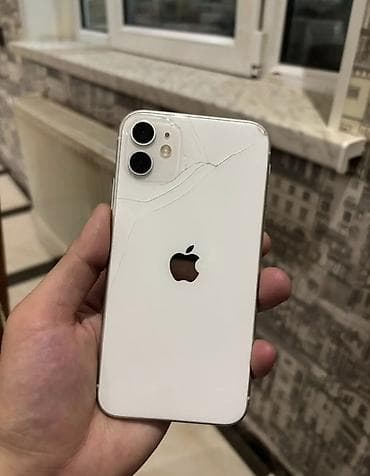irshad iphone 11: IPhone 11, 64 GB, Ağ, Face ID — 2