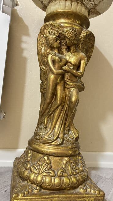 dekorativ kollar: Fiqur, Keramika, rəng - Qızılı — 4