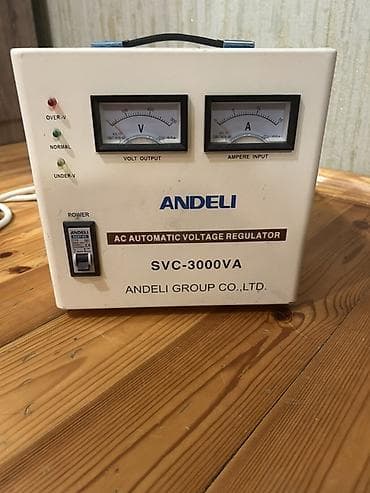 ANDELI SVC-3000VA – Avtomatik Gərginlik Stabilizatoru (AC Automatic
