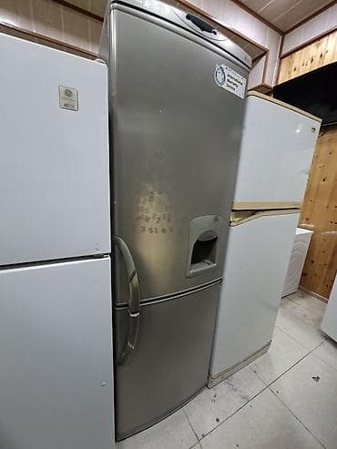 Paslanmayan polad rəngdə ikikameralı soyuducu - Üst kamera – əsas