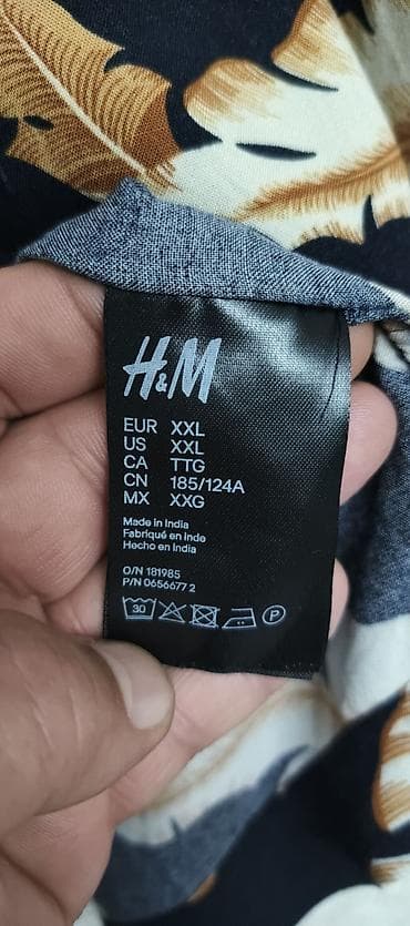 Köynək, H&M, 2XL — 4