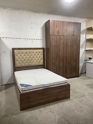 embawood yataq destleri 2020: İkinəfərlik çarpayı, Dolab — 1