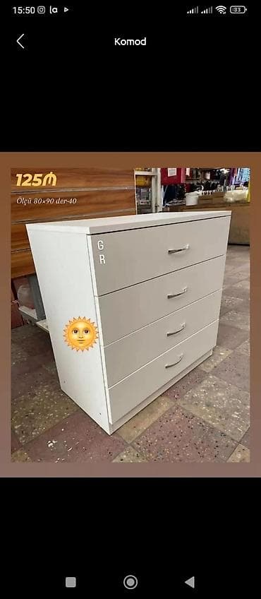 bez dəyişmək üçün komod: Yeni, Güzgüsüz — 1