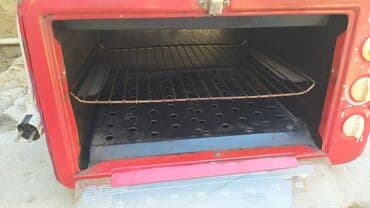 Маслобойки: Духовка Электрическая, цвет - Красный, Отдельностоящая — 2