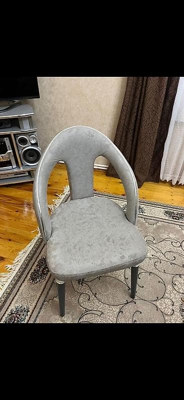 isdolar: Mətbəx üçün, Açılmayan, Oval masa, 6 stul — 3