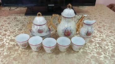 кофейный сервиз мадонна: Кофейный набор, цвет - Белый — 2