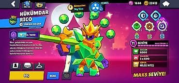 Brawl Stars hesabı – üst səviyyə və tam hazırlanmış - Kupa: 110118 — 4