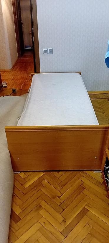 demir taxt: İşlənmiş, Təknəfərlik çarpayı, Bazalı, Matras ilə, Siyirməsiz — 2