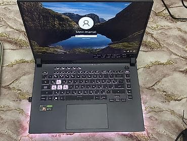 asus canta: Asus rog strix g15Cpu: Ryzen 7 6800H Ram: 16 GB DDR5 Ssd: 512 GB Gpu — 2