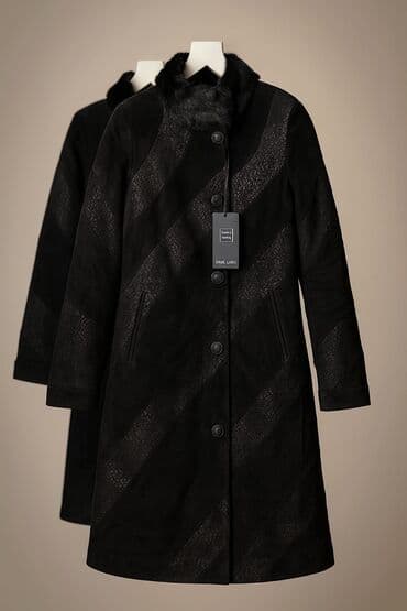 muhafize geyimi: Son 3 adet qalib. Dublenka temiz deriden, mink yaxası. Istehsal — 1