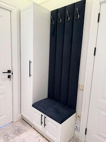 molbert nədir: Daxili dəhliz üçün müasir şkaf-garderob dəsti - Dizayn: Yumşaq — 2