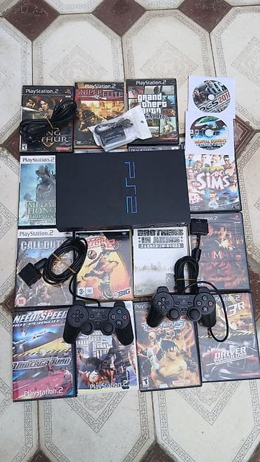 hard disk: #Playstation 2 Fat İdeal səliqəli vəziyətdə Disk Yeridə Rahat işləyir — 2