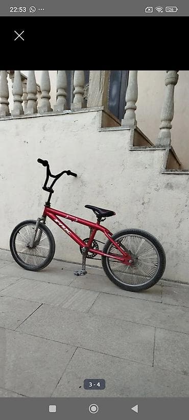 галакси велосипед: BMX tipli velosiped – FOX brendi - Çərçivə: polad, klassik BMX — 2