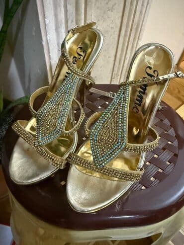 ysl libre qiymeti: Ölçü: 38, rəng - Qızılı, İşlənmiş — 1