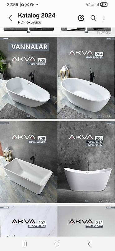 Yeni Vanna, Paslanmaz polad, Ödənişli çatdırılma