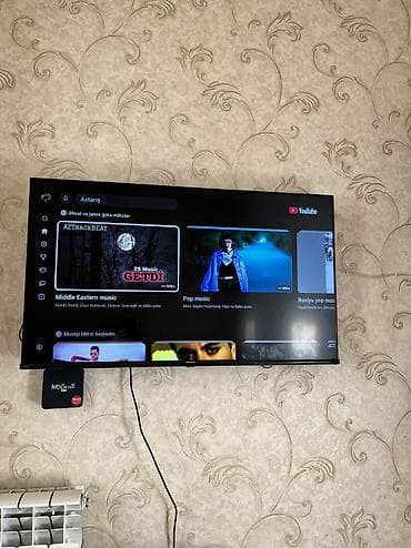 Televizorlar: İşlənmiş Televizor Hisense QLED 43" 4K (3840x2160), Ünvandan götürmə — 1