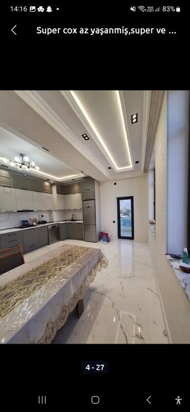 sumqayit kotec qesebesi: Əhmədli, 3 otaqlı, Yeni tikili, m. Həzi Aslanov, 143 kv. m — 10