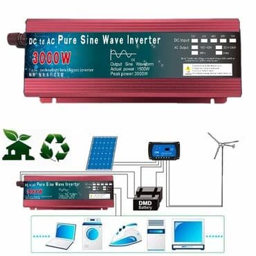 инвертор с 12 на 220 вольт: Inverter gücüne göre qiymetleri yeni model inverter həm 12 həmdə 24 v — 2