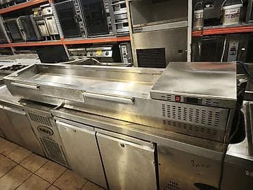 Soyuduculu vitrin – paslanmayan poladdan, üstü şüşə qoruyucu ilə - at lalafo.az Soyuduculu vitrin – paslanmayan poladdan, üstü şüşə qoruyucu ilə -