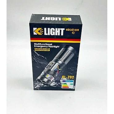 SUPER ÇOXFUNKSIYALI FƏNƏR LIGHT KL-702 Multifunctional Emergency — 4