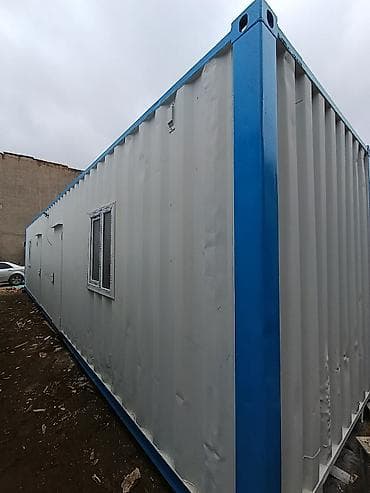 konteyner 40 tonluq: Metal konteyner ev/ofis modulu - Ölçü: təx. 40 fut (uzun konteyner — 1