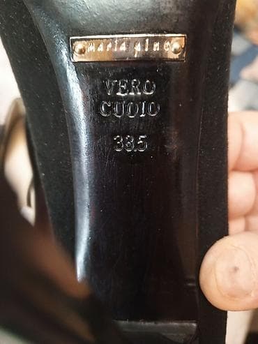 Çəkmələr: Ölçü: 38.5, rəng - Qara, İşlənmiş — 3