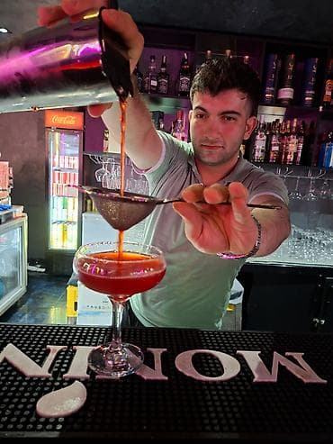 Barmen, 30 yaş, 3-5 illik təcrübə